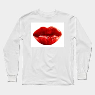 Pouting lips Long Sleeve T-Shirt